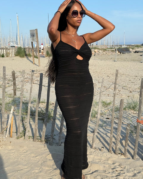 ROBE BRISE NOIR