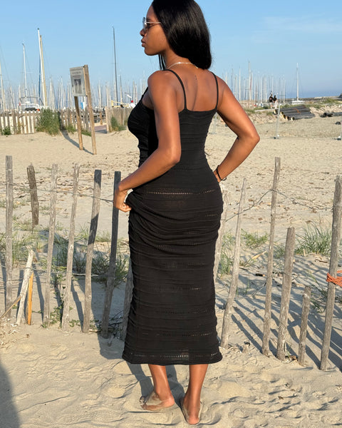 ROBE BRISE NOIR