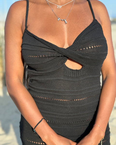 ROBE BRISE NOIR